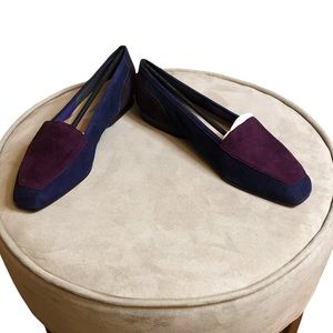 ENZO ANGIOLINI - NEW Without Tags, Royal Blue and Burgundy flats Size 10M